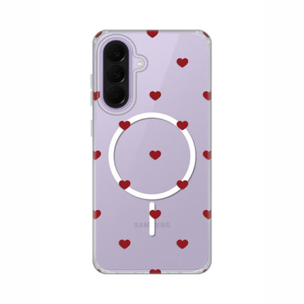 Maska za Samsung A376F Galaxy A37 Red Hearts Print Magsafe