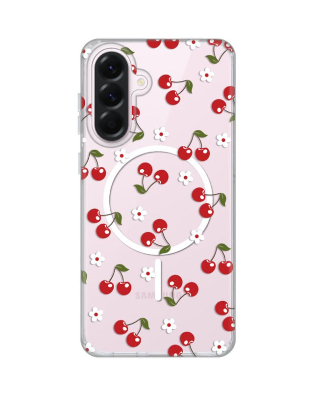 Maska za Samsung A566B Galaxy A56 Cute Cherries Print Magsafe