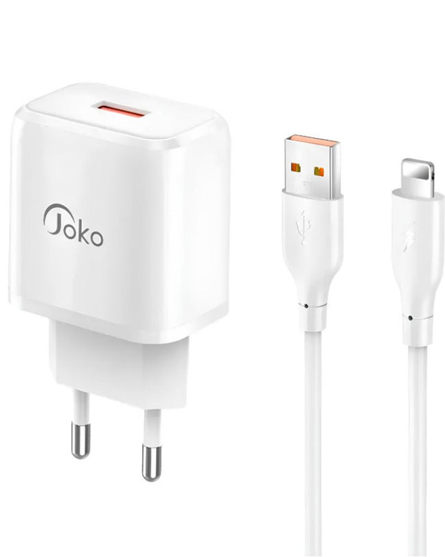Kucni punjac KONFULON JK90+DC64 PD20W sa USB na iPhone lightning beli