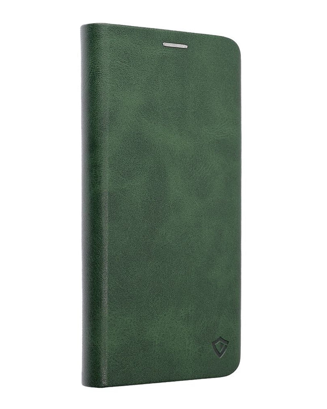 Maska za Honor X7e tamno zelena Teracell Elegant Flip