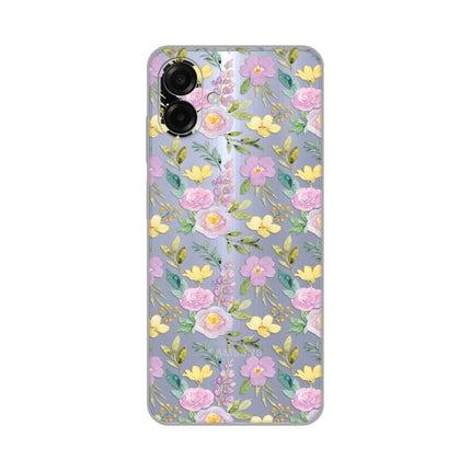 Maska za Samsung A075F Galaxy A07 Soft Flowers Silikonska Print Skin
