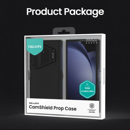 Maska za Samsung F976B Galaxy Z Fold 8 Ultra crna Nillkin CamShield Prop Magnetic