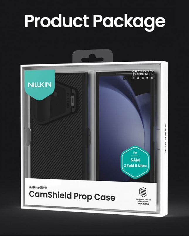 Maska za Samsung F976B Galaxy Z Fold 8 Ultra crna Nillkin CamShield Prop Magnetic