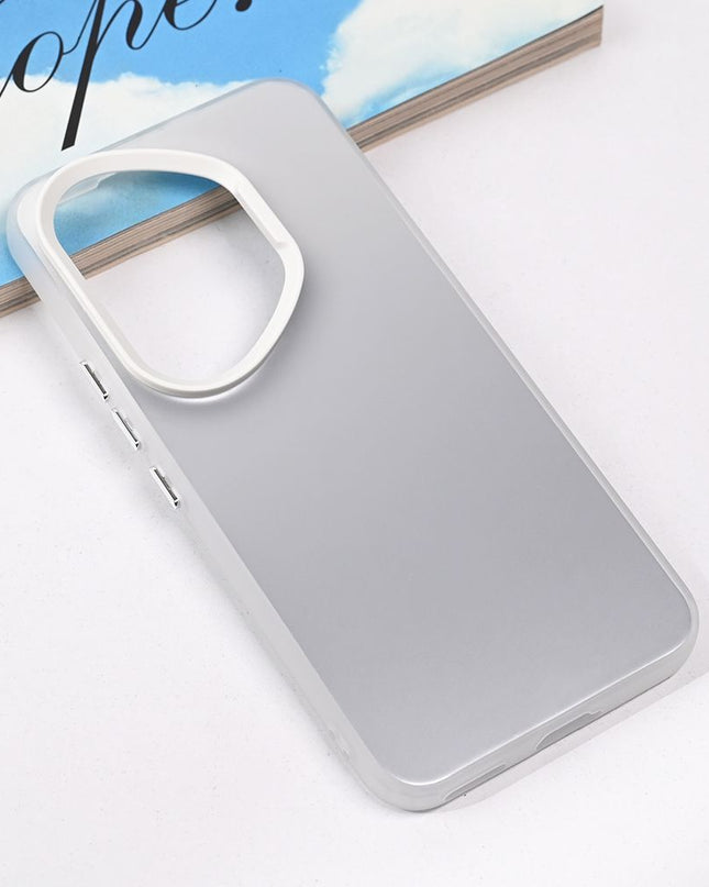 Maska Clear za Honor 400 Pro srebrna