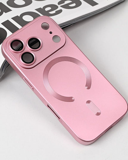 Maska za iPhone 17 Pro 6.3 roze Magsafe Chrome