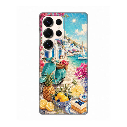 Maska za Samsung S938B Galaxy S25 Ultra Summer in Greece Silikonska Print Skin