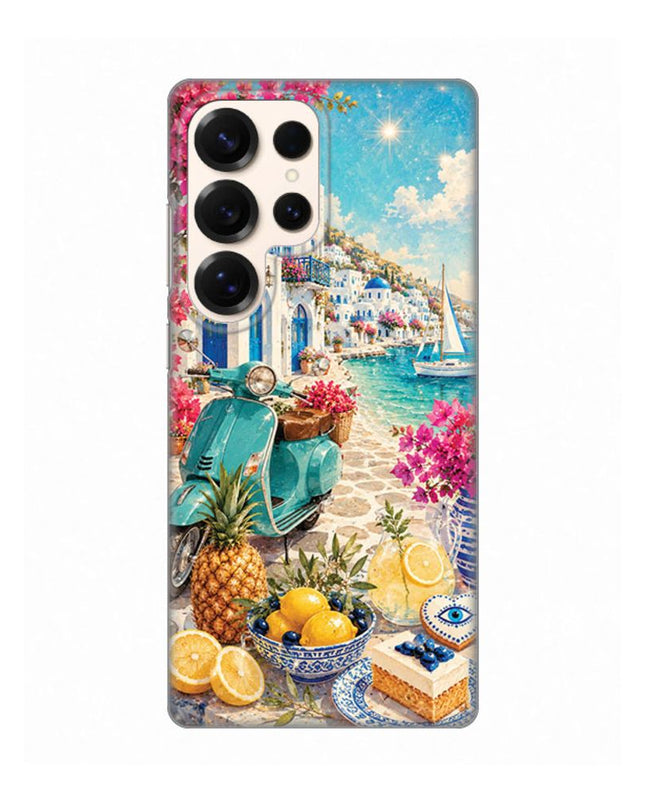 Maska za Samsung S938B Galaxy S25 Ultra Summer in Greece Silikonska Print Skin