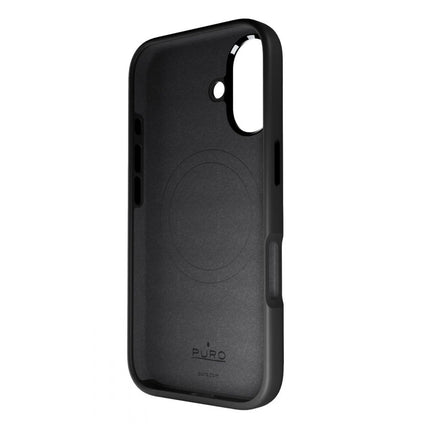 Maska za iPhone 16 6.1 crna Puro ICON MAG PRO
