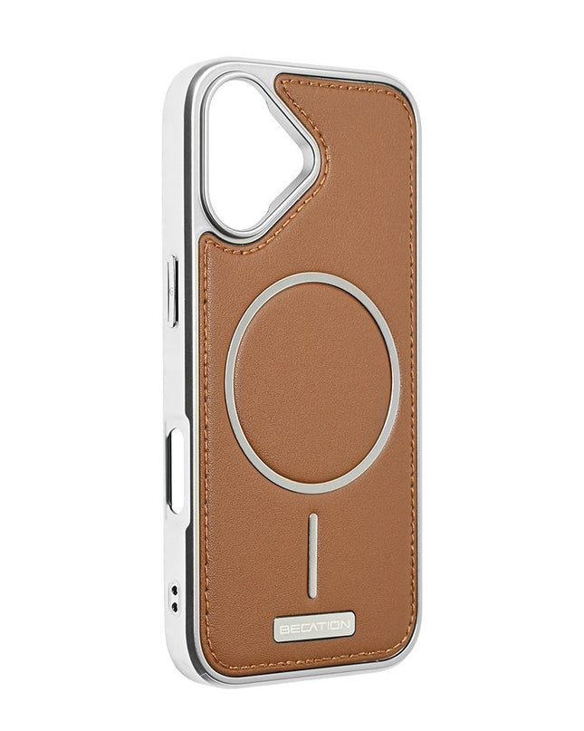 Maska za iPhone 17 6.3 braon Magsafe Urban Leather