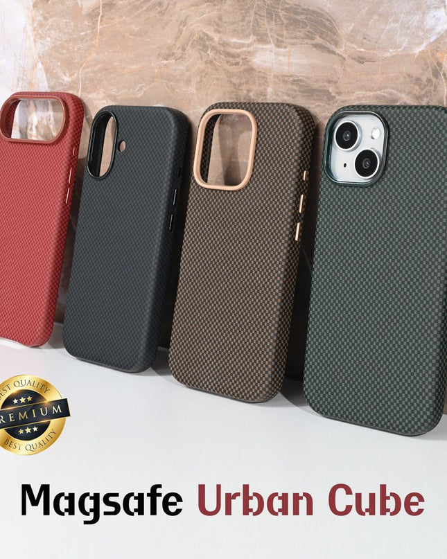 Maska za iPhone 15 6.1 zelena Magsafe Urban Cube