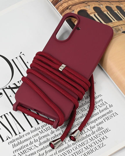 Torbica Crossbody za Samsung A566B Galaxy A56 bordo
