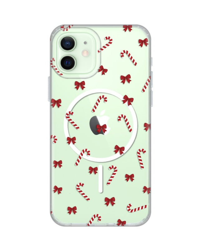 Maska za iPhone 12/12 Pro 6.1 Candy Bows Print Magsafe