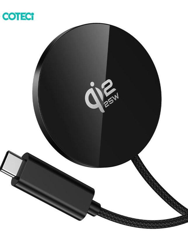 Wireless punjac magnetic Coteci iH-150 Qi2.2 25W crni