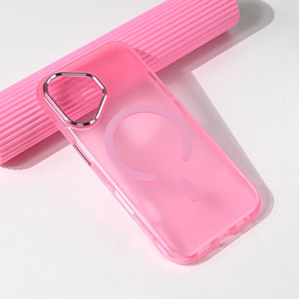 Maska za iPhone 17 6.3 roze Magsafe Glow