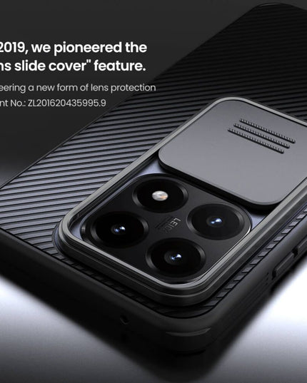 Maska za Xiaomi 15T crna Nillkin CamShield Pro