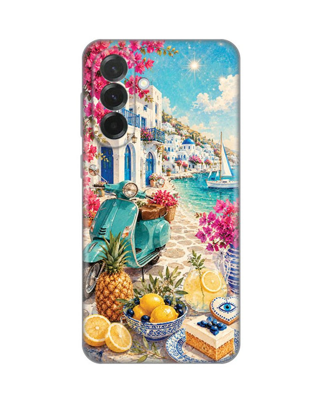 Maska za Samsung A376B Galaxy A37 5G Summer in Greece Silikonska Print Skin