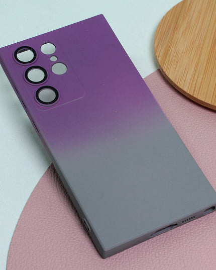 Maska za Samsung S918B Galaxy S23 Ultra ljubicasto siva Rainbow Spring