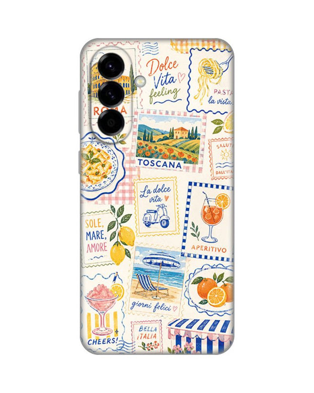 Maska za Samsung A576B Galaxy A57 5G Toscana Collage Silikonska Print