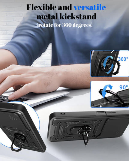 Maska za Honor X7d 4G/400 Smart 5G crna Hard Shield