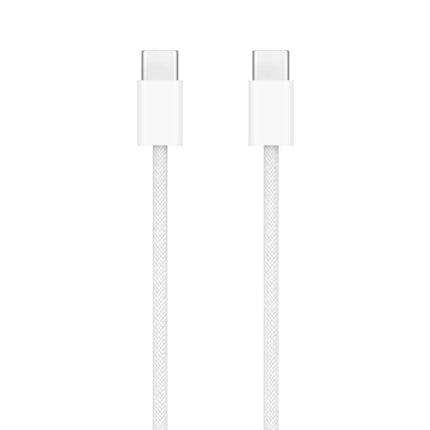Data kabl L za iPhone 15-17 60W Type C na Type C beli 1m