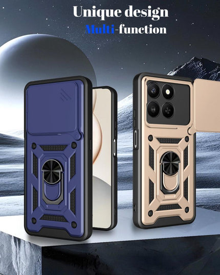 Maska za Honor X7d 4G/400 Smart 5G tamno plava Hard Shield