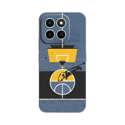 Maska za Honor X6c Court Silikonska Print Skin