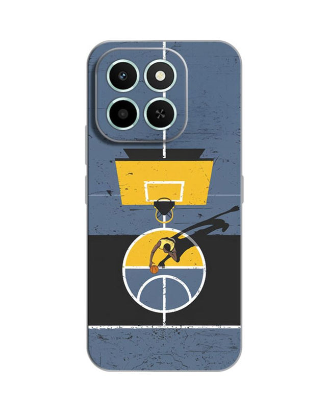 Maska za Honor X6c Court Silikonska Print Skin