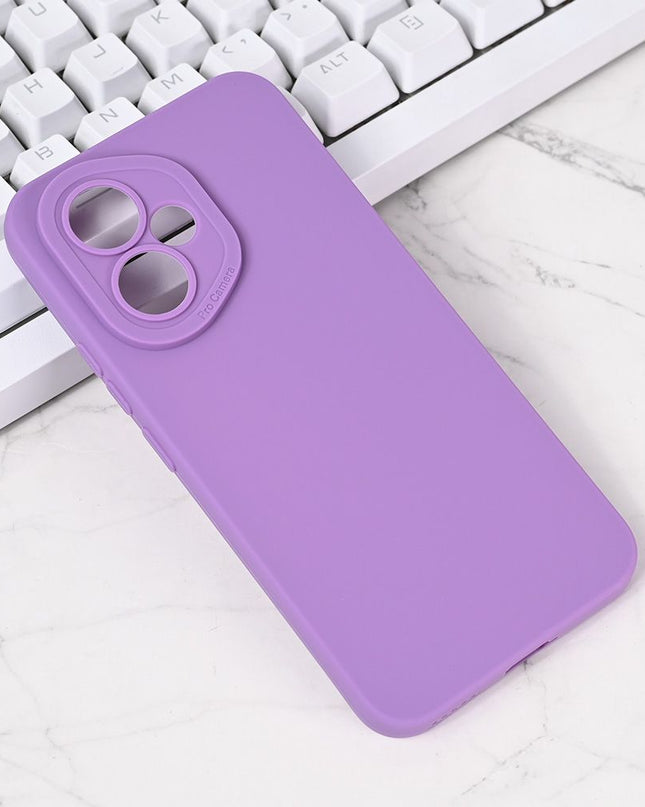 Maska Silikon Pro Camera za Honor 400 ljubicasta