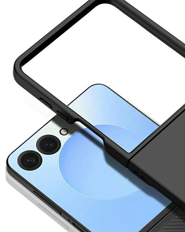 Maska Elegant Fold za Samsung F751B Galaxy Z Flip 7 ljubicasta