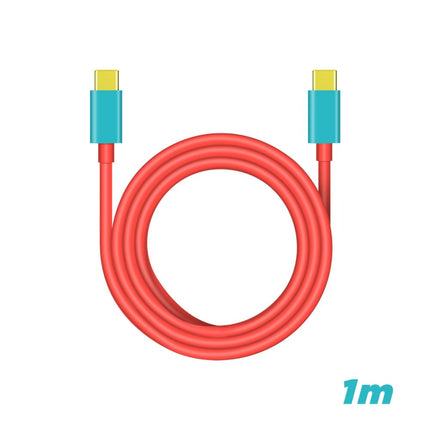 Data kabl Coteci Thunderbolt 87303 100W 4K 20Gbps PD na Type C crveni 1m