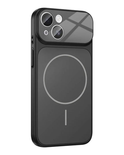 Maska za iPhone 15 6.1 crna Magsafe LookLike