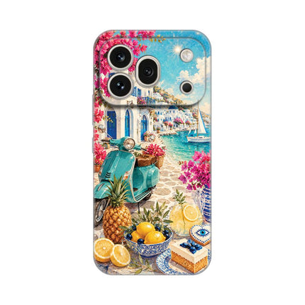 Maska za Honor 600 Pro Summer in Greece Silikonska Print Skin