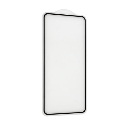 Zastitno staklo Tempered Glass 2.5D full glue za Samsung S901B Galaxy S22 5G crni (fingerprint unlock)