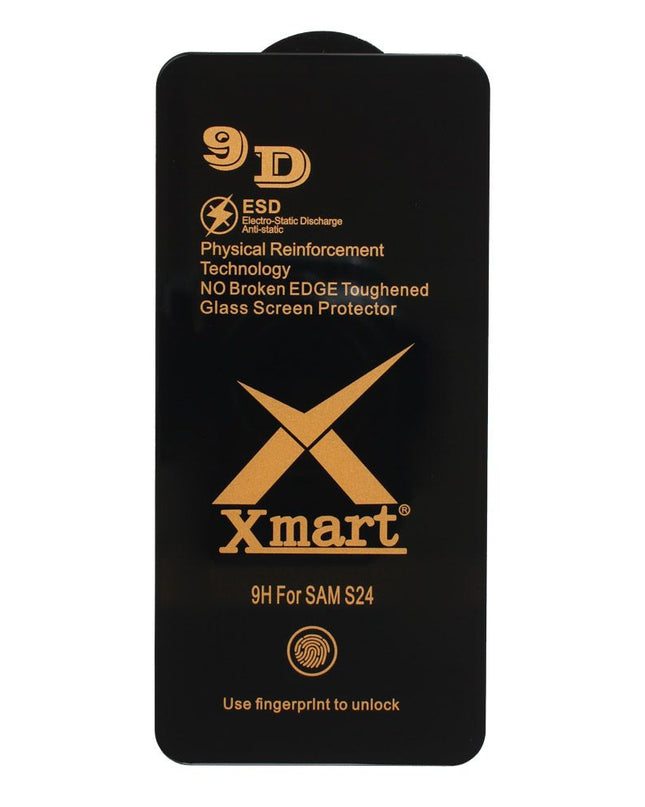 Zastitno staklo Tempered Glass X Mart 9D za Samsung S921B/S931B Galaxy S24/S25 (fingerprint unlock)