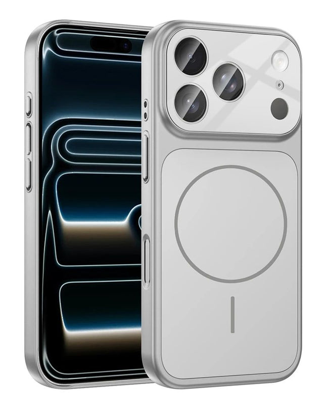 Maska za iPhone 17 Pro 6.3 srebrna Magsafe LookLike