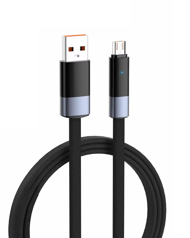 Data kabl LDNIO LS241 50W Fast Automatic Power OFF micro USB crni 1m