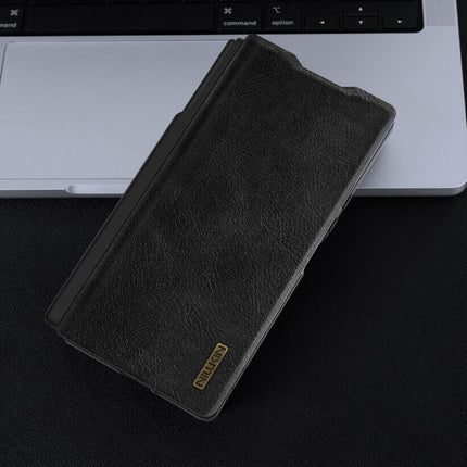 Maska za Samsung F966B Galaxy Z Fold 7 crna (with pen) Nillkin Qin Pro Leather