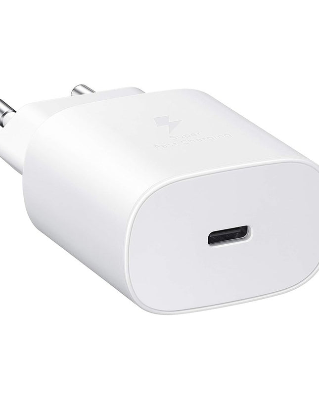 Samsung kucni punjac PD 3A 25W Type C bez kabla beli BULK (EP-TA800NWE)