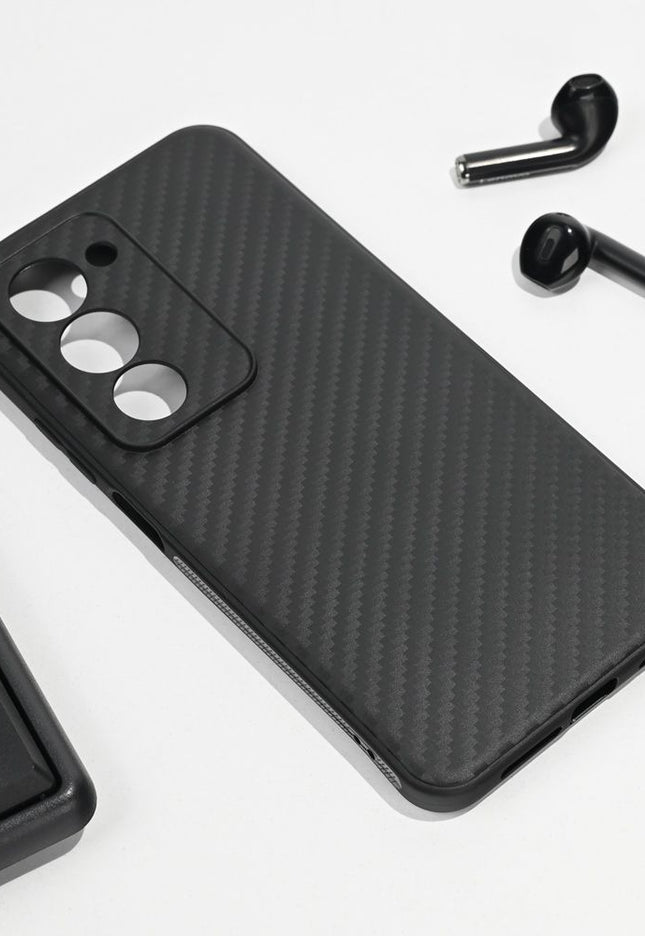 Maska za Xiaomi Redmi 15 4G EU 171mm crna Carbon fiber