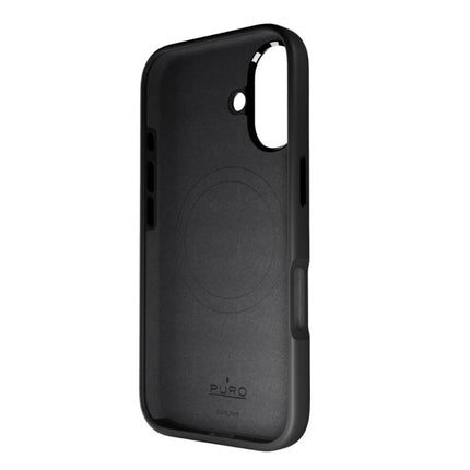Maska za iPhone 16 Pro 6.3 crna Puro ICON MAG PRO