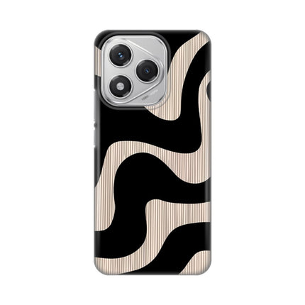 Maska za Honor 400 Lite Black Flow Silikonska Print Skin