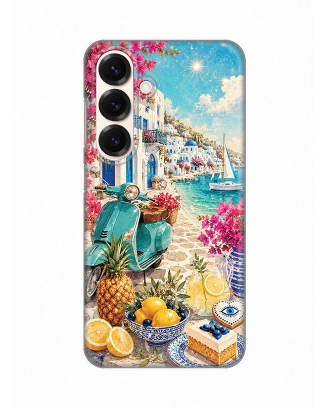 Maska za Samsung S931B Galaxy S25 Summer in Greece Silikonska Print Skin