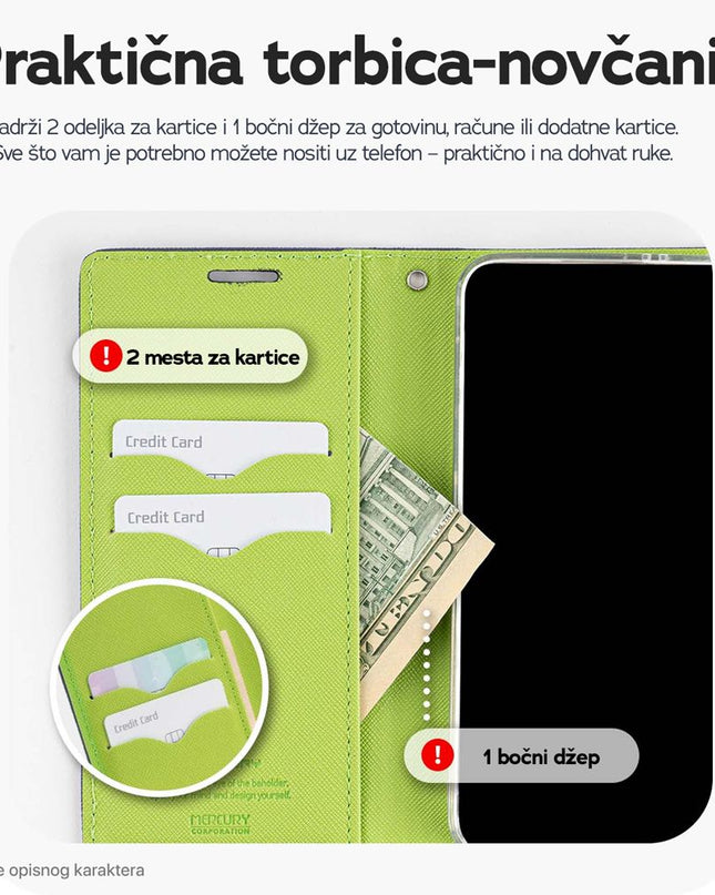 Maska za Samsung A576B Galaxy A57 5G ljubicasta Mercury