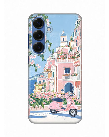 Maska za Samsung S931B Galaxy S25 Pink Italy Silikonska Print