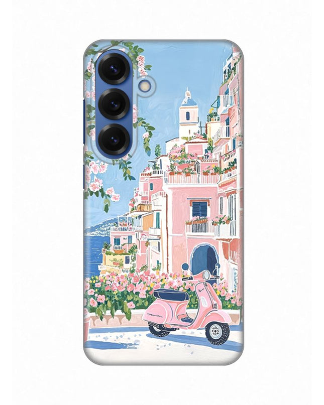 Maska za Samsung S931B Galaxy S25 Pink Italy Silikonska Print