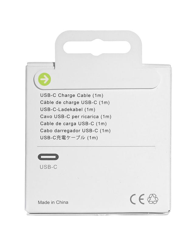 Data kabl L za iPhone 15-17 60W Type C na Type C beli 1m