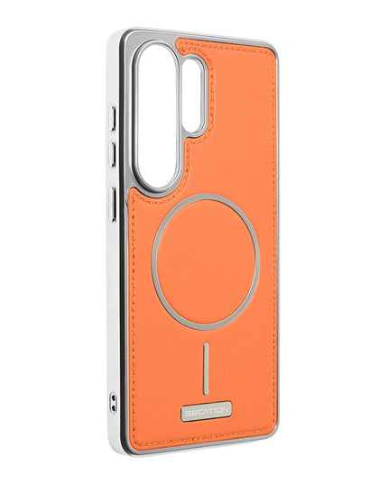 Maska za Samsung S948B Galaxy S26 Ultra narandzasta Magsafe Urban Leather