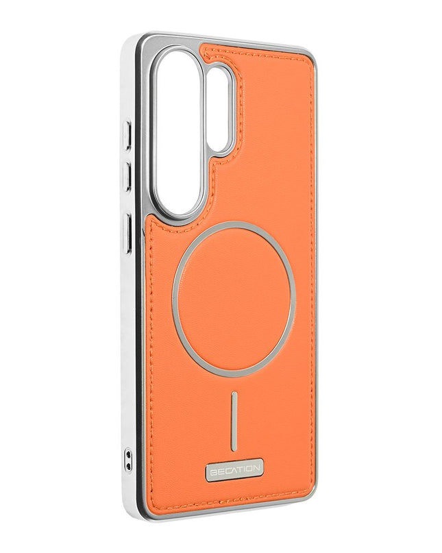Maska za Samsung S948B Galaxy S26 Ultra narandzasta Magsafe Urban Leather