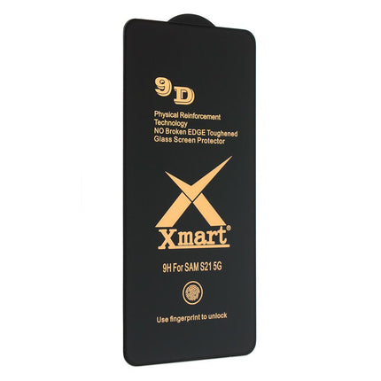 Zastitno staklo Tempered Glass X Mart 9D za Samsung G991B Galaxy S21 (fingerprint unlock)