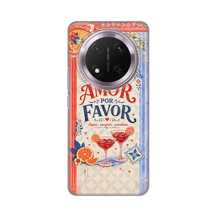 Maska za Honor Magic 7 Lite Summer in Spain Silikonska Print Skin